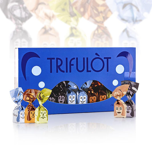Tartuflanghe Mini-tryffelpraliner "trifulòt", 5 sorter 145 g, 20 st