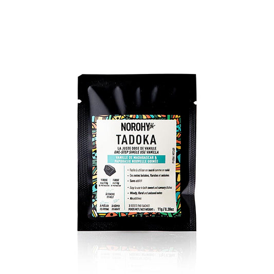 Norohy Tadoka, vanilj i kakaosmör (Madagaskar & Papua Nya Guinea), 11 g