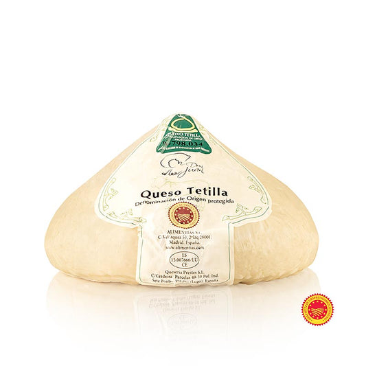 Queso Tetilla DOP/g.U., spansk skivad ost, ca 1 000 g