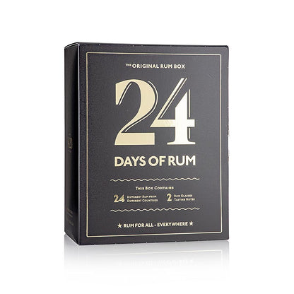 Adventskalender 24 Days of Rum – Edition Schwarz (Black), 480 ml