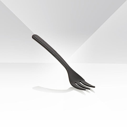 Haval Circulware snackgaffel, 13 cm, svart, extra stabil, PP-MF, 50 st