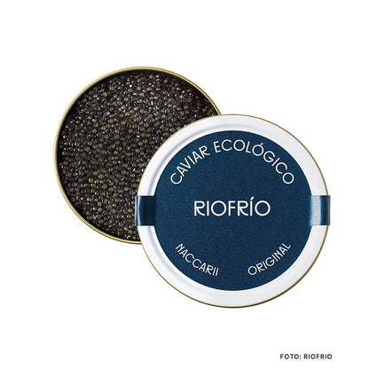 Riofrío Kaviar Classic, Naccarii, STÖRKAVIAR, utan konserveringsmedel, Spanien, 30 g