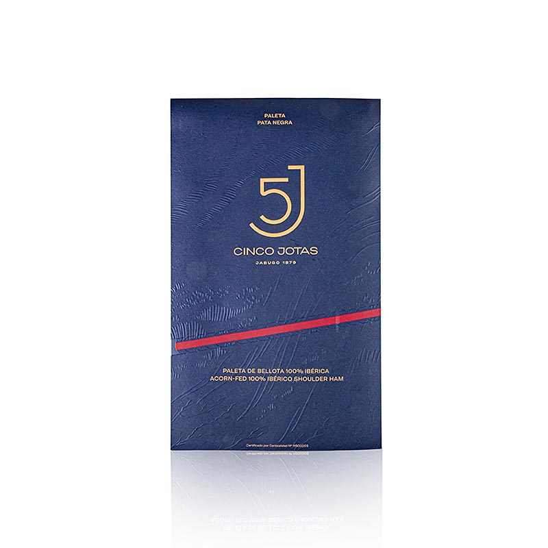 Cinco Jotas – 100 % ekollonfodrad iberisk skinkbov, handskuren, 70 g