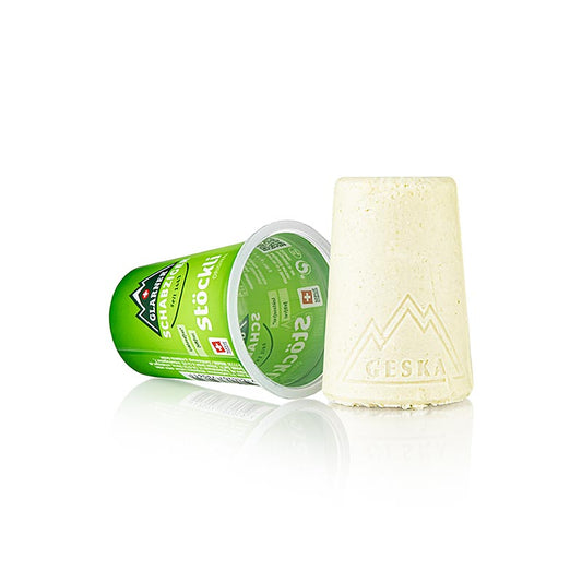 Schabziger Stöckli, vassleost, med schabzigerklöver, 100 g