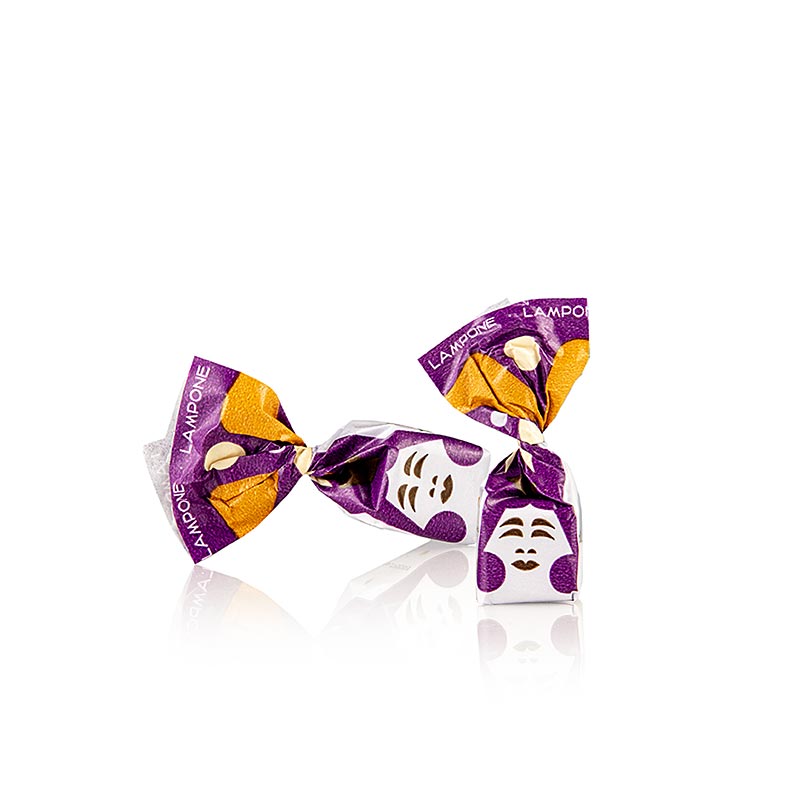 Tartuflanghe Mini-tryffelpraliner "trifulòt", hallon, ca 7 g 1 kg