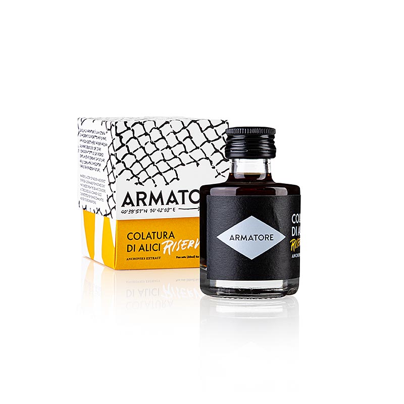 Colatura di Alici di Cetara, ansjovissås, Armatore, 50 ml