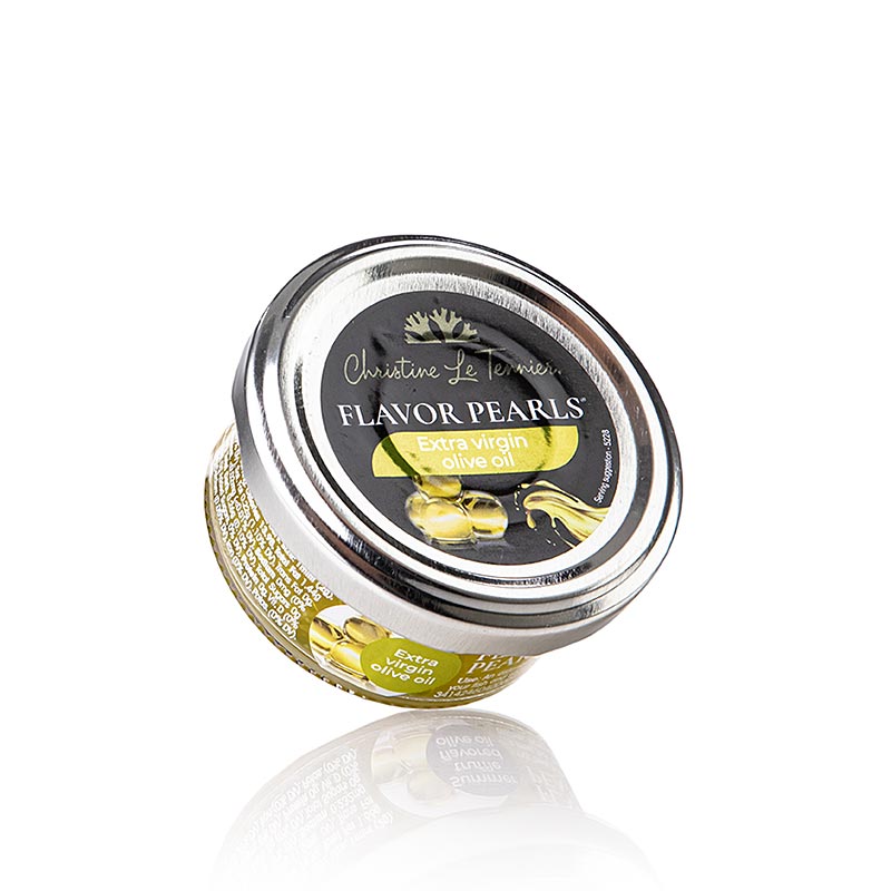 Perles D´Huile – olivoljekaviar, pärlor av olivolja (sfäriska), 45 g
