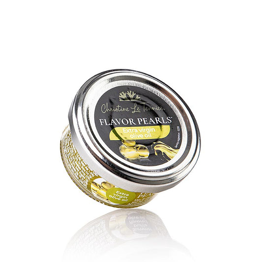 Perles D´Huile – olivoljekaviar, pärlor av olivolja (sfäriska), 45 g