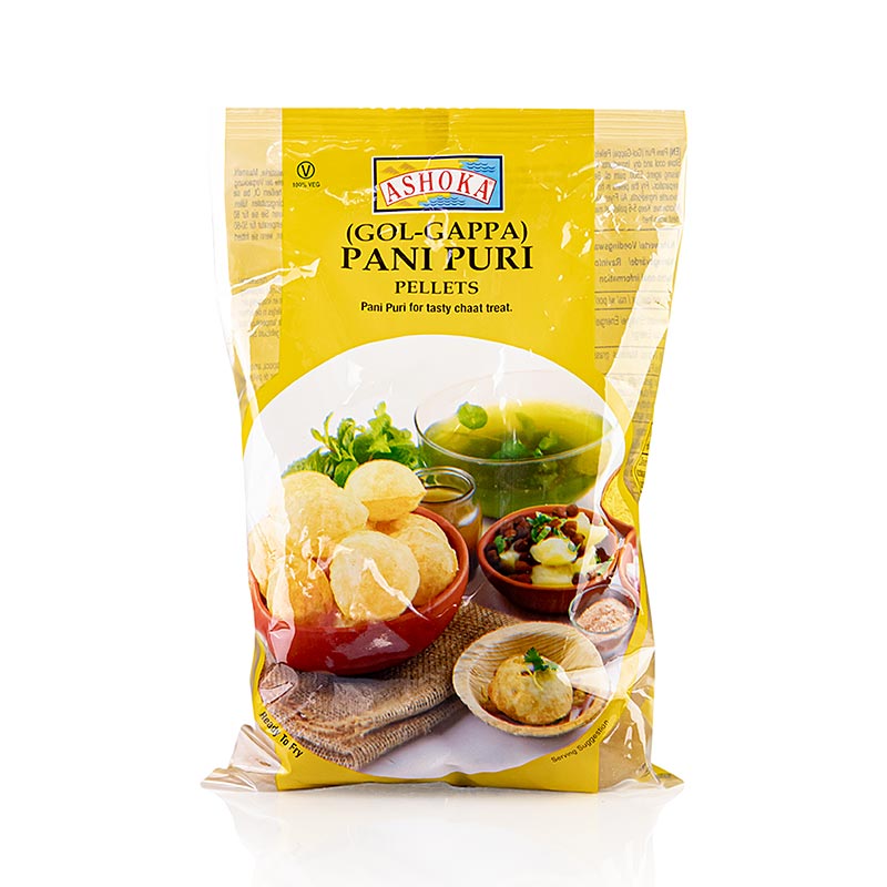 Pani Puri /Gol Gappa, obakade, chips att fylla, Ashoka, 200 g