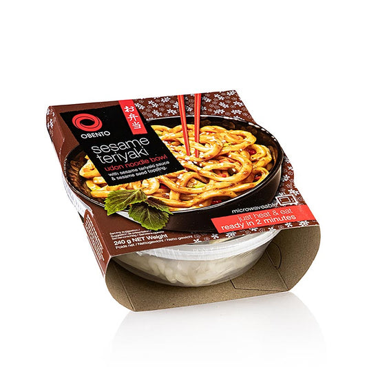 Obento Udon Bowl "Sesam Teriyaki", mikrovågsugnssäker, 240 g