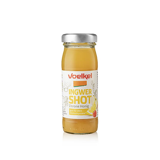 Voelkel – Ingefära-citron-honungsshot, ekologisk, 95 ml