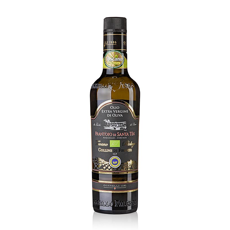Extra jungfruolja Santa Tea Gonnelli "Colline di Firenze" IGP, ekologisk, 500 ml