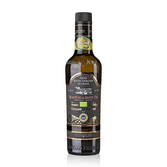 Extra jungfruolja Santa Tea Gonnelli "Colline di Firenze" IGP, ekologisk, 500 ml