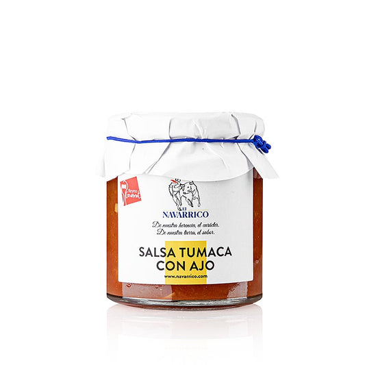 Salsa Tumaca con Ajo, tomatsås med vitlök, Navarrico, 230 g