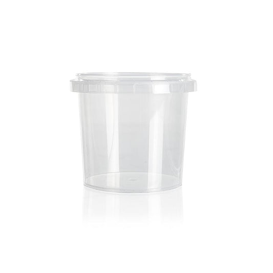Plastburk "Circlecup", rund, UTAN lock, ø 95x85 mm, 370 ml, 1 st