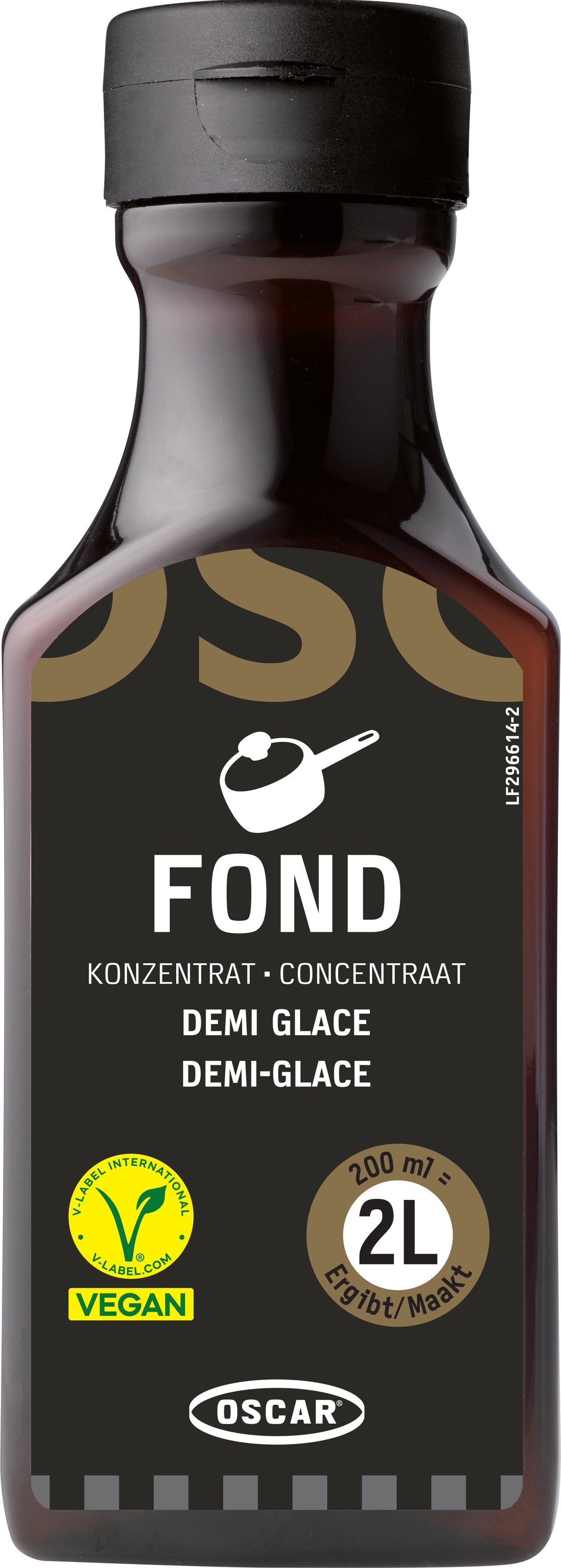 Oscar Demi Glace-koncentrat, glutenfritt (ger ca 2 l), 200 ml