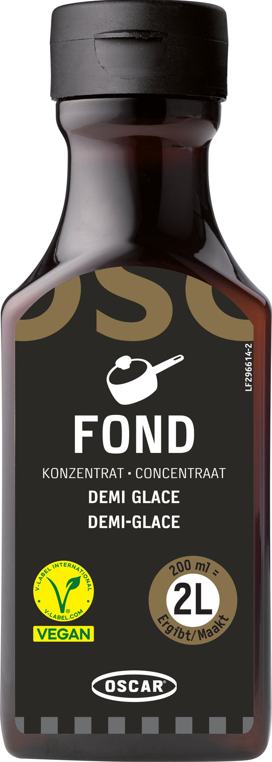 Oscar Demi Glace-koncentrat, glutenfritt (ger ca 2 l), 200 ml