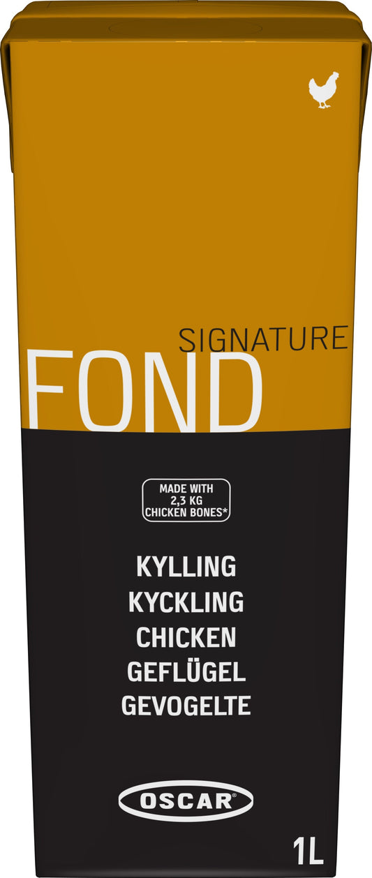 Oscar Signatur fågelbuljong, flytande, färdig att använda, 1 l