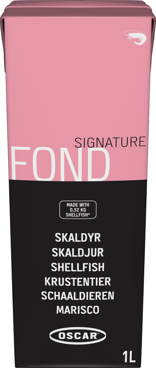 Oscar Signatur skaldjursfond, flytande, färdig att använda, 1 l