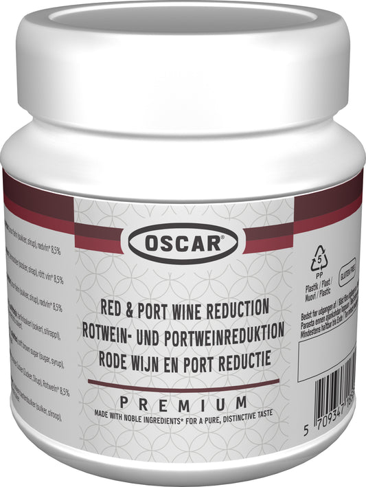 Oscar koncentrat rödvin & portvinreduktion, glutenfri, 580 g