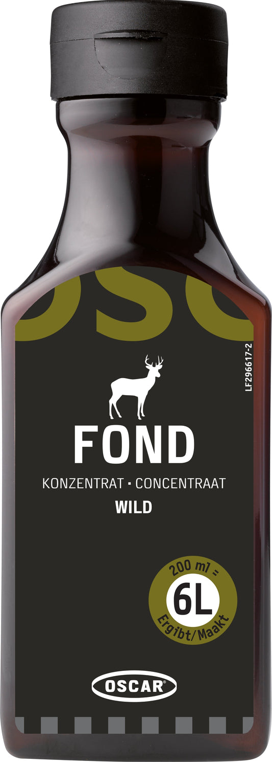 Oscar koncentrat viltfond, flytande, glutenfri (för ca 10 l), 200 ml