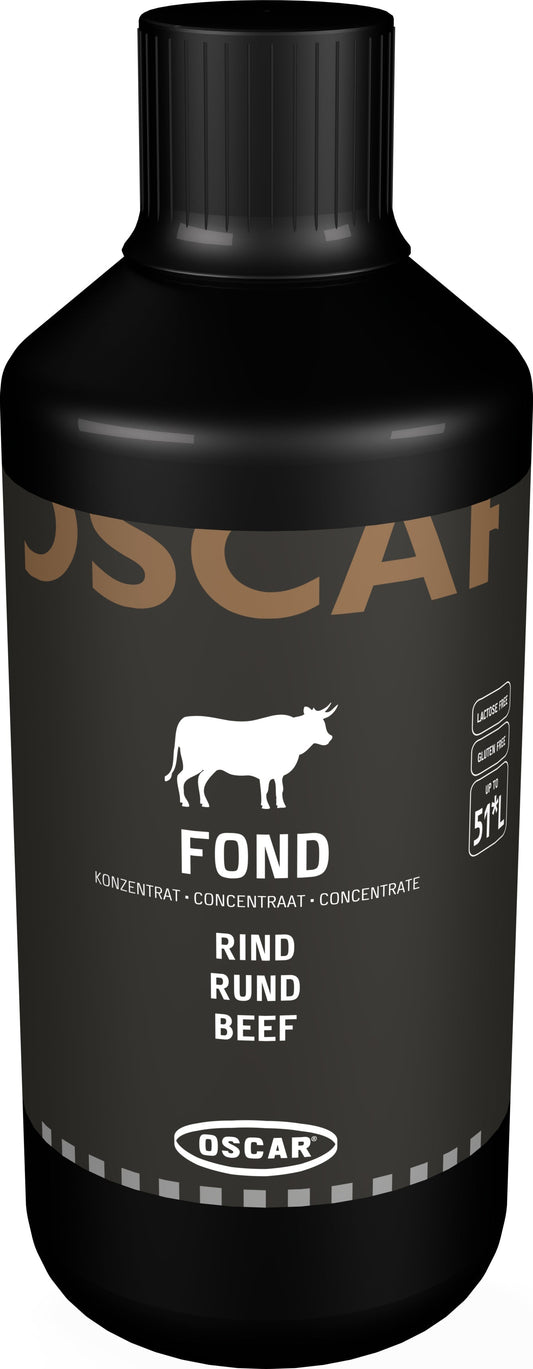 Oscar-koncentrat – nötköttsbuljong, flytande, glutenfri (för ca 51 liter), 1 l