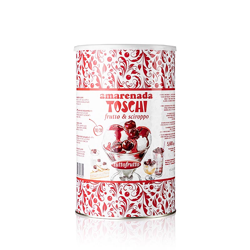 Amarenada-körsbär, Toschi, 5,6 kg