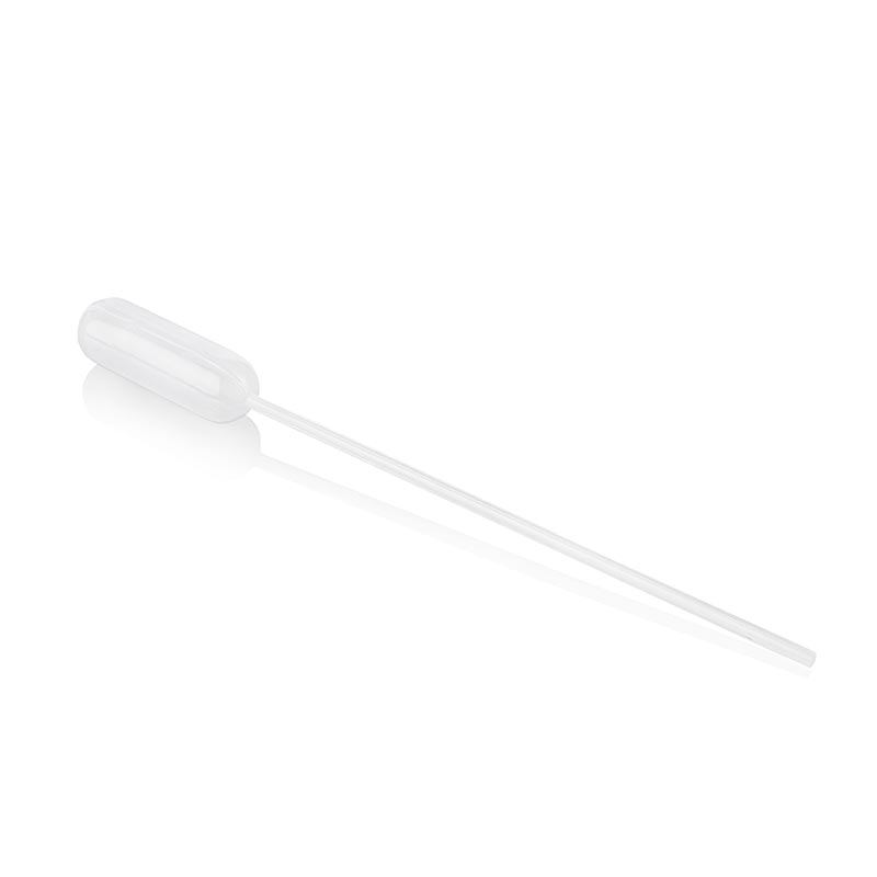 Pasteurpipett, plast, 15,5 cm, 4,5 ml, utan gradering, 100% Chef, 100 st