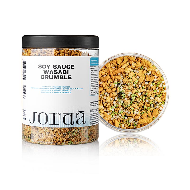Jorda Crumble Soy Sauce & Wasabi, sojasås, wasabi & brödkrisp, 400 g