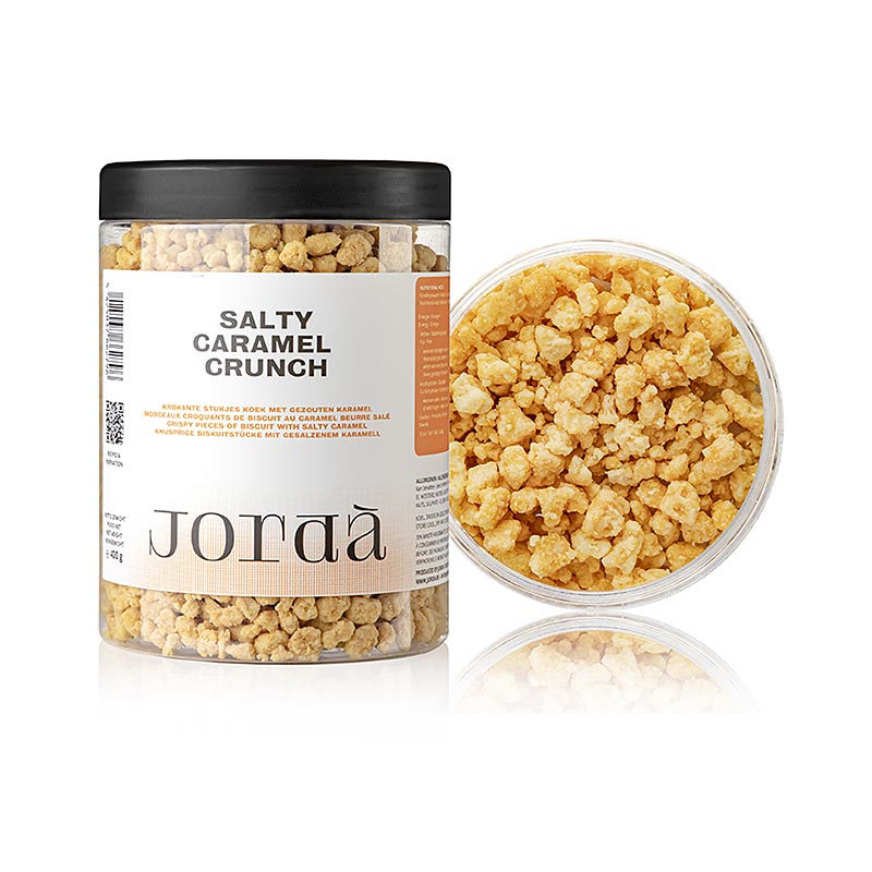 Jorda Crunch Salty Caramel, bakverk med karamellsmak, 400 g