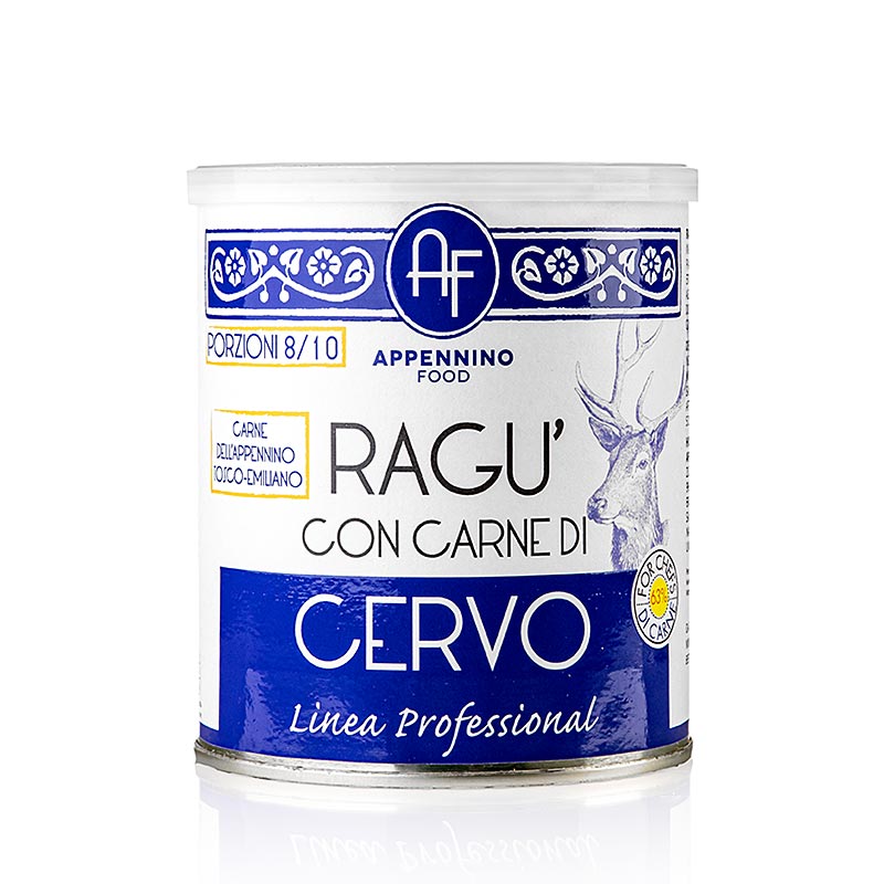 Ragù av hjort, Appennino (Cervo), 800 g