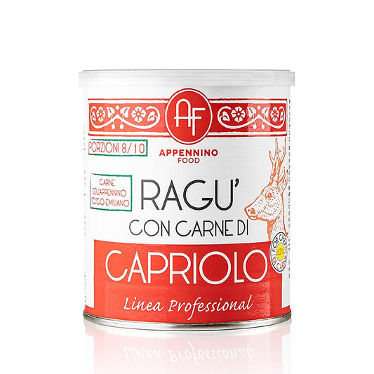 Ragù av rådjur, Appennino (Capriolo), 800 g