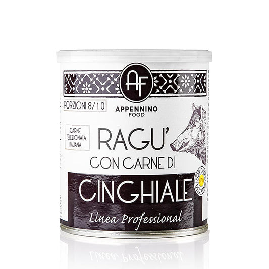 Ragù av vildsvin, Appennino (Chinghiale), 800 g
