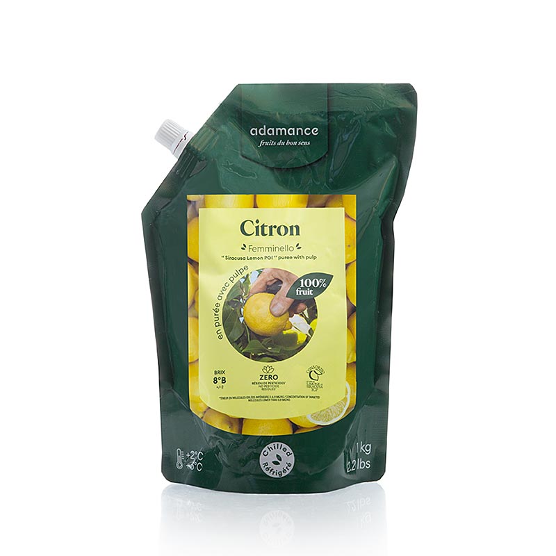 Adamance citron (Femminello), osötad, pastöriserad, 1 kg