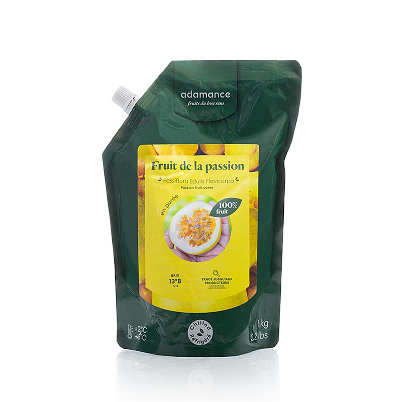 Adamance passionsfrukt, osötad, pastöriserad, 1 kg