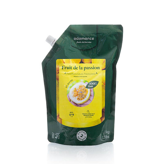 Adamance passionsfrukt, osötad, pastöriserad, 1 kg