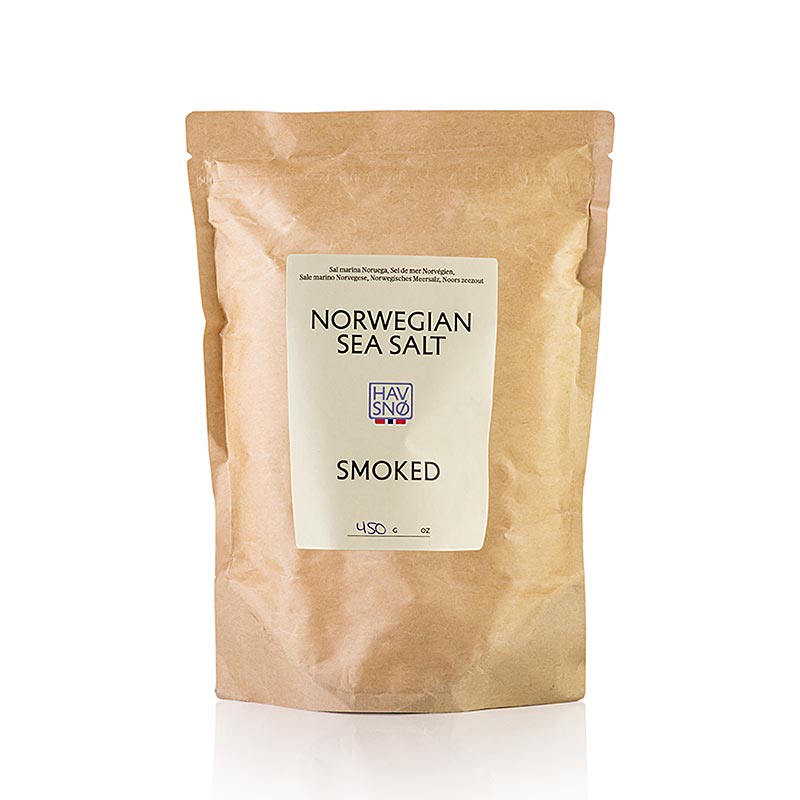 HAVSNØ rökt havssaltflingor, Norge, 450 g
