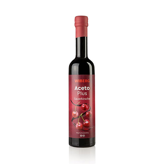 Wiberg AcetoPlus surkörsbär, frukt- och vinägerblandning, 500 ml