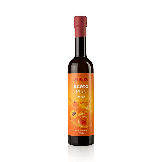 Wiberg AcetoPlus aprikos, frukt- och vinägerblandning, 500 ml