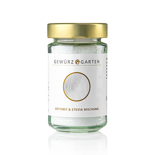 Gewürzgarten erytrit- och steviamix, kan användas 1:1 som socker, 190 g
