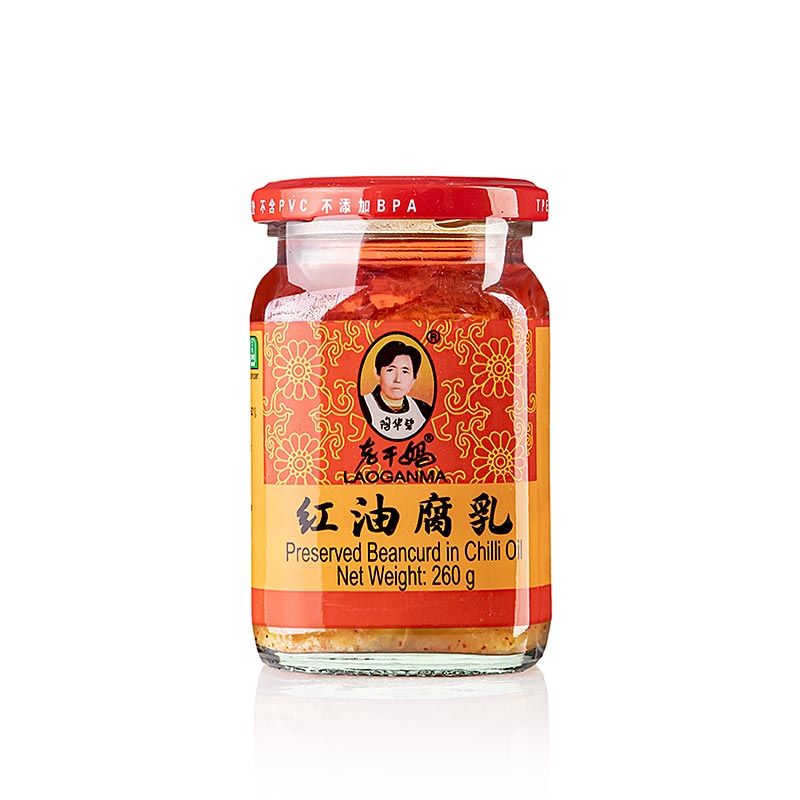 Chiliolja med tofu – Tofu i chiliolja, Lao Gan Ma, 260 g