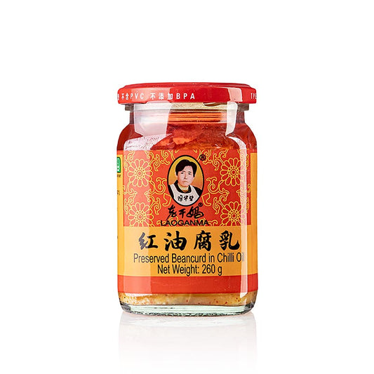 Chiliolja med tofu – Tofu i chiliolja, Lao Gan Ma, 260 g