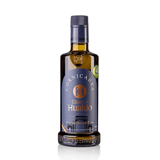 Extra jungfruolja Casas D Hualdo, 100 % CORNICABRA, Spanien, 500 ml