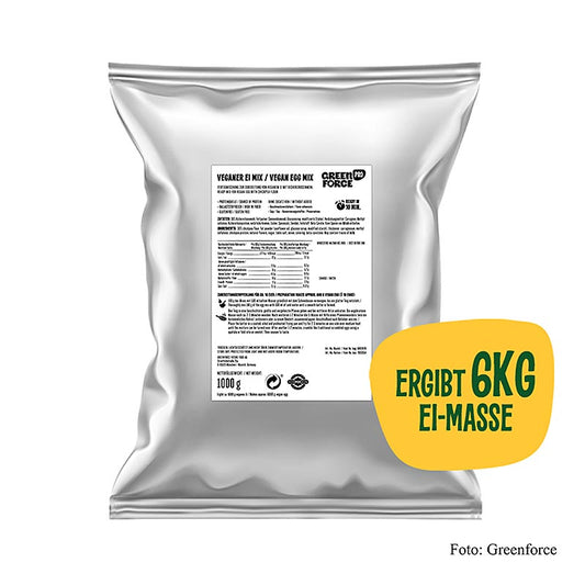 Greenforce Mix för veganskt ägg, av kikärtor, halal, 1 kg