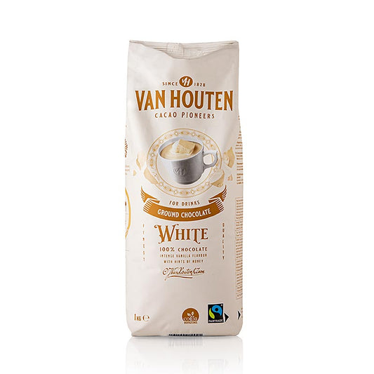 Van Houten Ground White Chocolate, chokladpulver, 1 kg