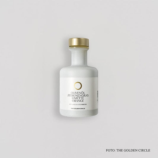 THE GOLDEN CIRCLE – Olivolja med citrongräs, lime och apelsin av Sascha Stemberg, 200 ml