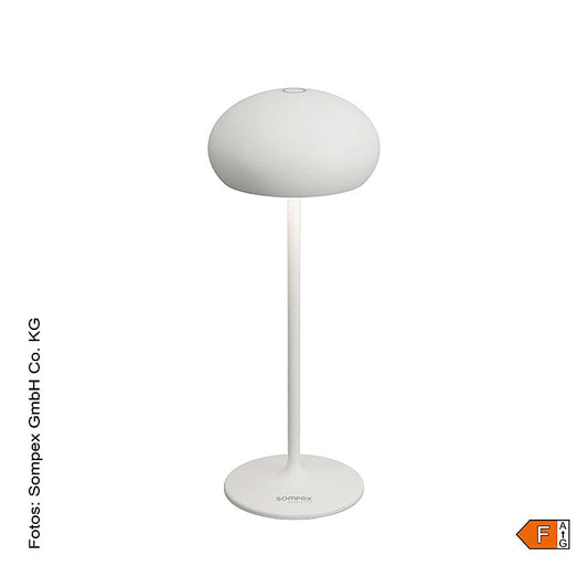 Bordslampa "PEBBLE", med batteri, 23x9,2 cm, 1 St