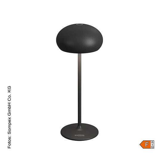 Bordslampa "PEBBLE", med batteri, 23x9,2 cm, 1 St