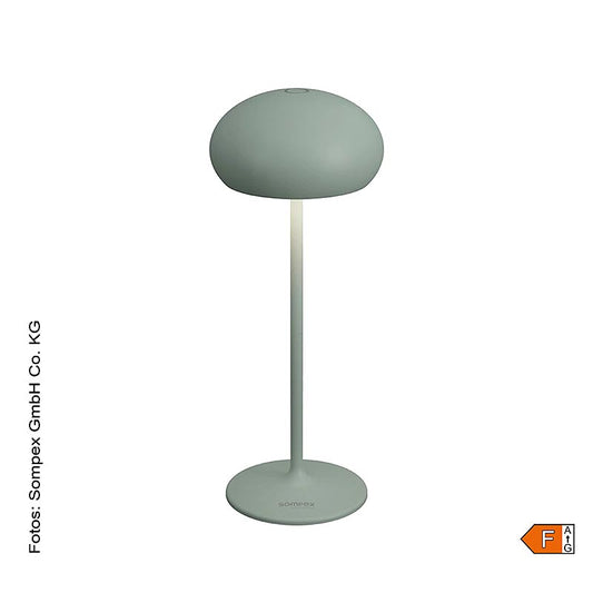 Bordslampa "PEBBLE", med batteri, 23x9,2 cm, 1 St