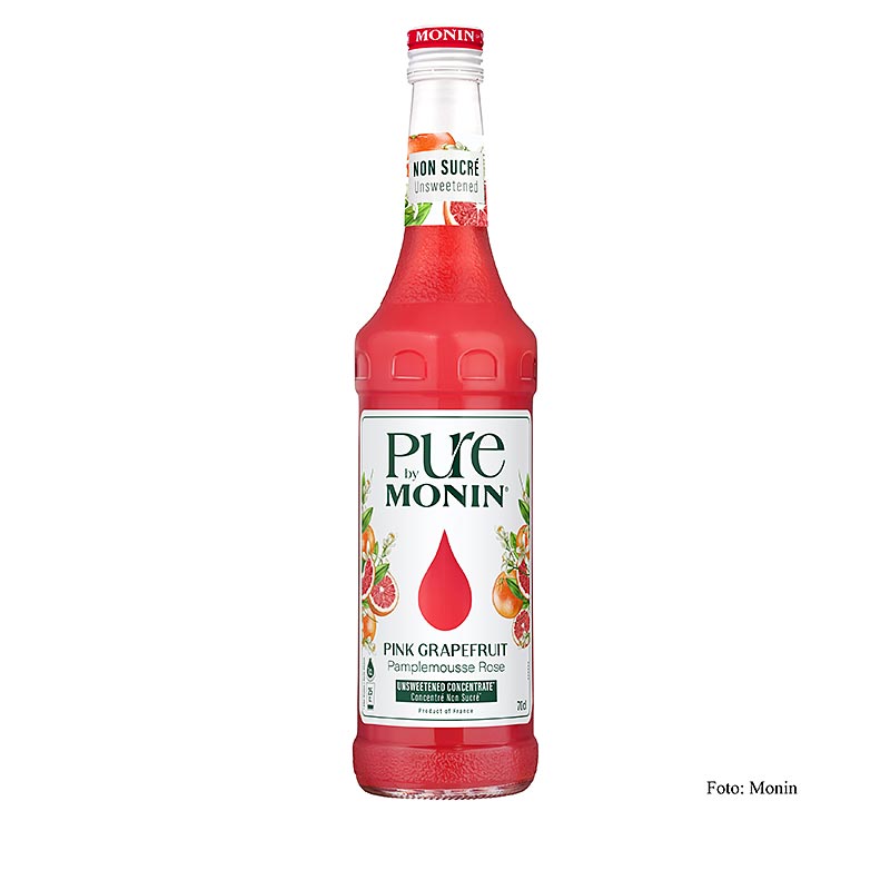 Monin PURE Pink Grapefruit osötad 1:25 koncentrat, 700 ml